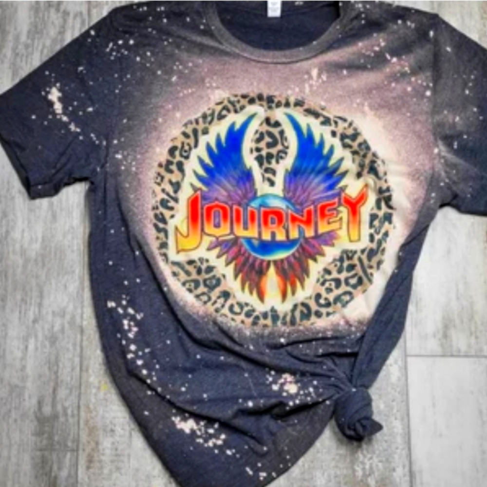 Journey bleached tee